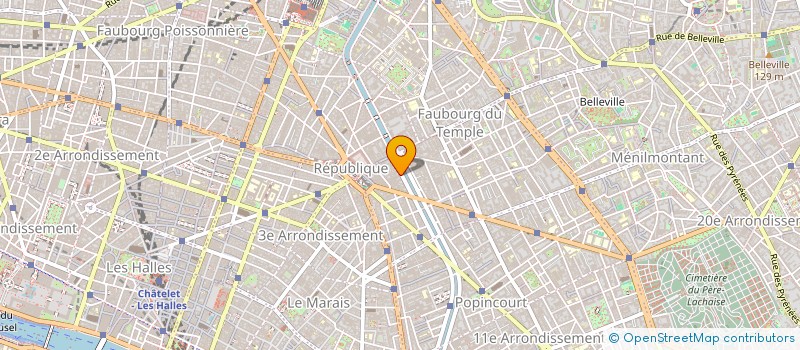 localisation de l'entreprise MADAME LISHAN CHEN  PARIS