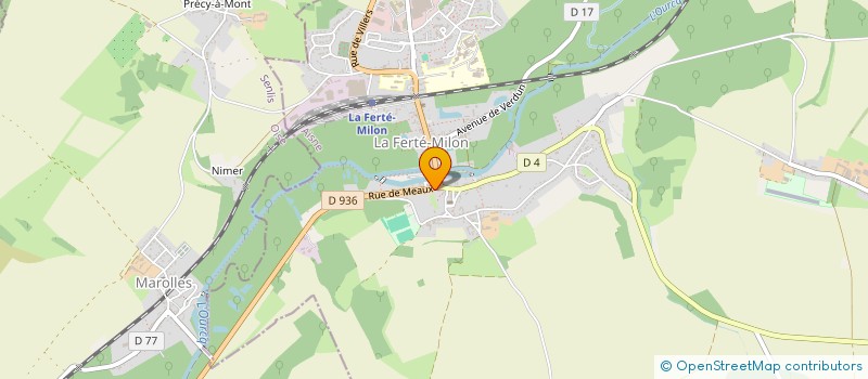 localisation de l'entreprise MADAME LISIANE BEUCHER  LA FERTE-MILON