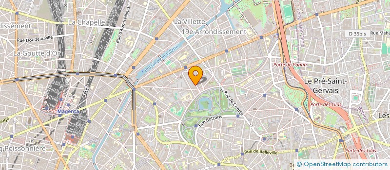 localisation de l'entreprise MADAME LISIANE BRUNET  PARIS