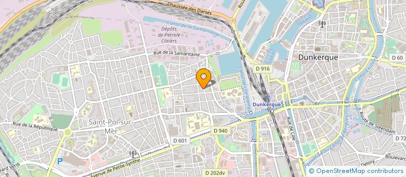localisation de l'entreprise MADAME LISIANE DEHANDSCHOEWERCKER à DUNKERQUE