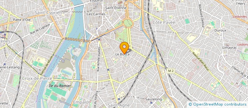 localisation de l'entreprise MADAME LISIANE GAUTIER  TOULOUSE