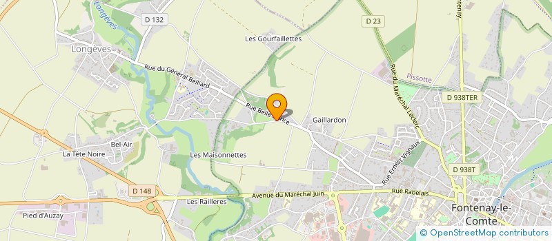 localisation de l'entreprise MADAME LISIANE GUIONNET à FONTENAY-LE-COMTE
