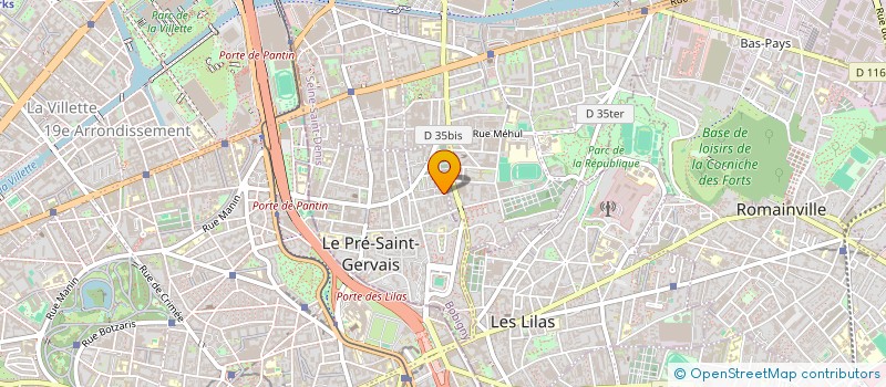 localisation de l'entreprise MADAME LISIANNE DUVAL à LE PRE-SAINT-GERVAIS