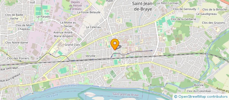 localisation de l'entreprise MADAME LISIANNE GUYADER à SAINT-JEAN-DE-BRAYE