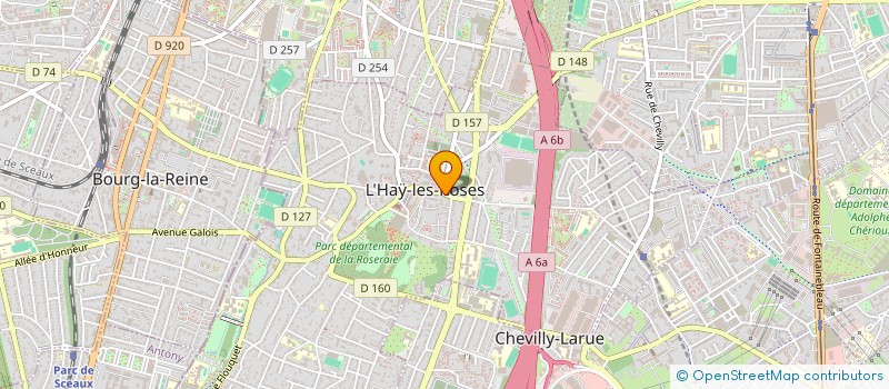 localisation de l'entreprise MADAME LISIARIVONY RALITERA à L'HAY-LES-ROSES