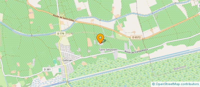 localisation de l'entreprise MADAME LISON CAUPERT  VAUVERT