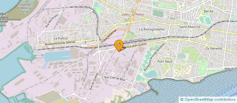 localisation de l'entreprise MADAME LISON CHEVER  LA ROCHELLE