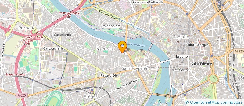localisation de l'entreprise MADAME LISON DUBOIS à TOULOUSE