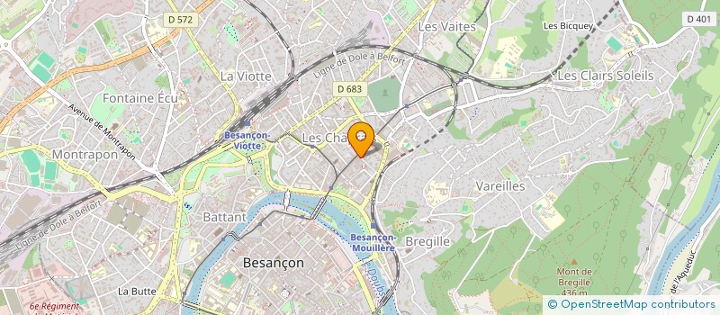 localisation de l'entreprise MADAME LISON FAGRET  BESANCON