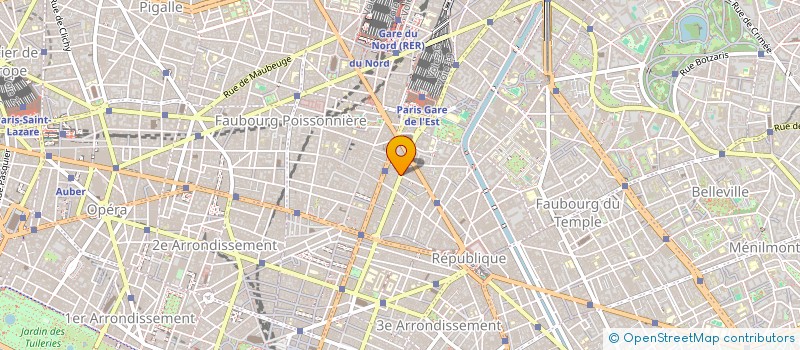 localisation de l'entreprise MADAME LISON GASQUET  PARIS