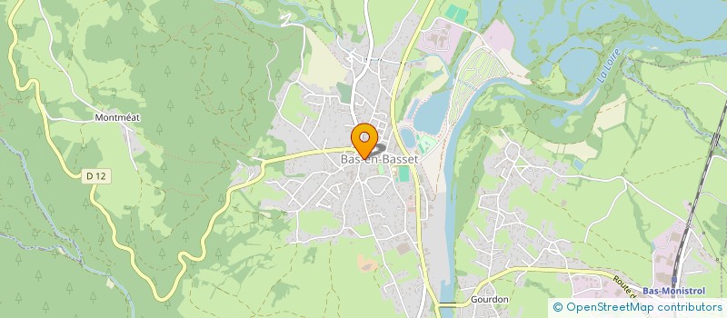 localisation de l'entreprise MADAME LISON GROUSSON  BAS-EN-BASSET