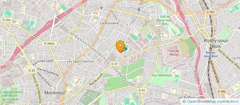 localisation de l'entreprise MADAME LISON HUFSCHMITT à MONTREUIL