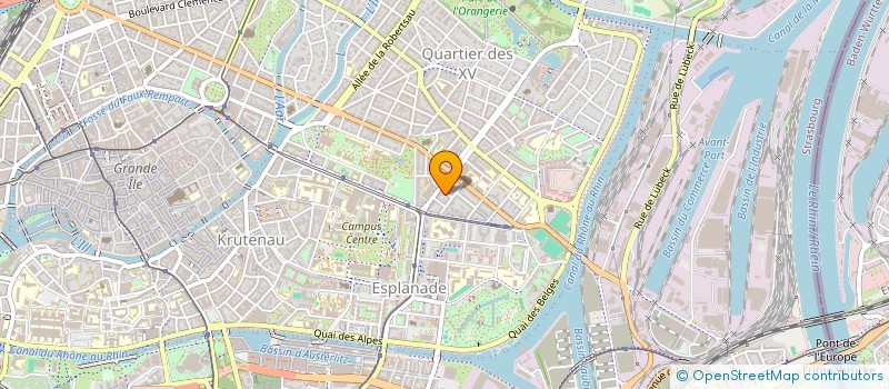 localisation de l'entreprise MADAME LISON KOCH  STRASBOURG