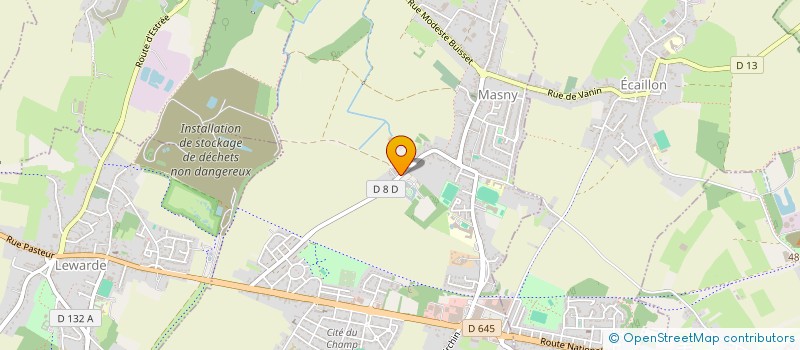 localisation de l'entreprise MADAME LISON LEMAY  MASNY