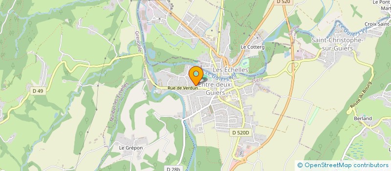 localisation de l'entreprise MADAME LISON LEPETIT  ENTRE-DEUX-GUIERS