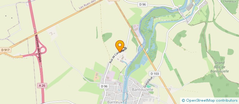 localisation de l'entreprise MADAME LISON MILHEU  BANTEUX