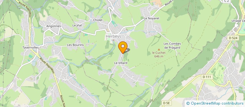 localisation de l'entreprise MADAME LISON PAULUS  HERBEYS