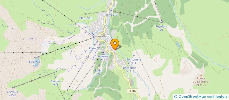localisation de l'entreprise MADAME LISON POUDEROUX à VARS