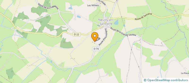 localisation de l'entreprise MADAME LISON ROCHER à NEUILLY-EN-SANCERRE