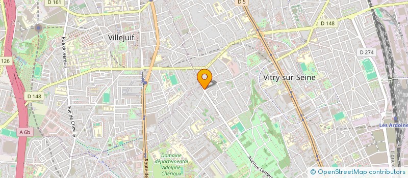 localisation de l'entreprise MADAME LISON THELINGE à PANTIN