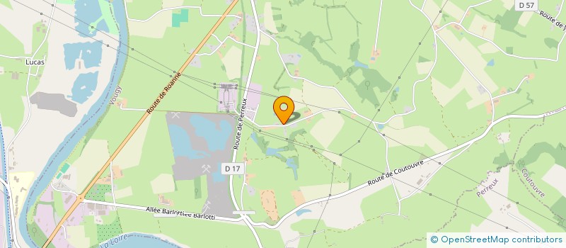 localisation de l'entreprise MADAME LISON THOUE  VOUGY