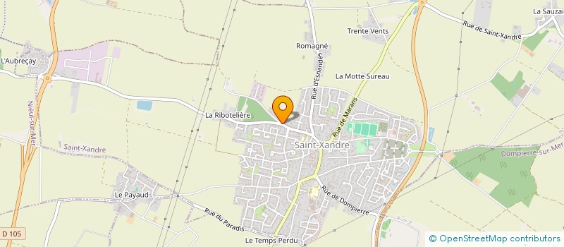 localisation de l'entreprise MADAME LISON TREPOS  SAINT-XANDRE