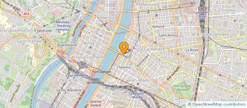 localisation de l'entreprise MADAME LISON VALIER-BRASIER  LYON