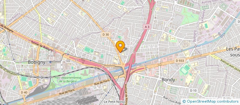 localisation de l'entreprise MADAME LISSY CLA MBAZOGHE ELLA  BOBIGNY