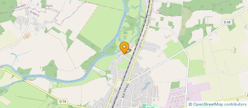 localisation de l'entreprise MADAME LISTLE MARS  TIERCE