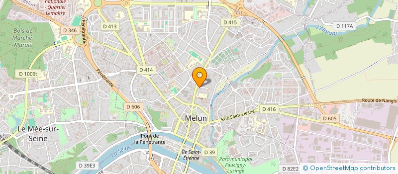 localisation de l'entreprise MADAME LISY RAMAROSON à MELUN
