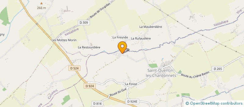 localisation de l'entreprise MADAME LITA COWEN à ST QUENTIN LES CHARDONNETS