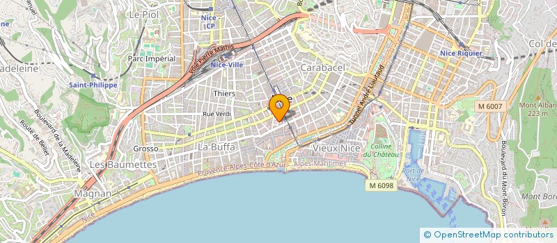 localisation de l'entreprise MADAME LITA LUSE  NICE