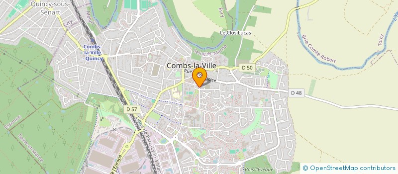 localisation de l'entreprise MADAME LITE LARISSA  COMBS-LA-VILLE