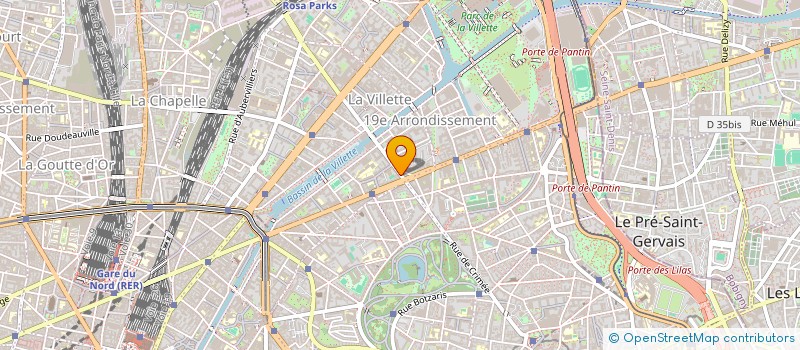 localisation de l'entreprise MADAME LITICIA BELATTAF  PARIS