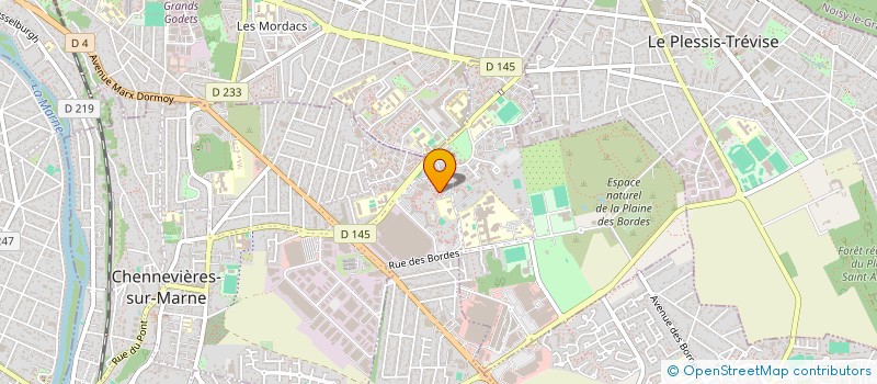 localisation de l'entreprise MADAME LITICIA CHETOUANI  CHENNEVIERES-SUR-MARNE