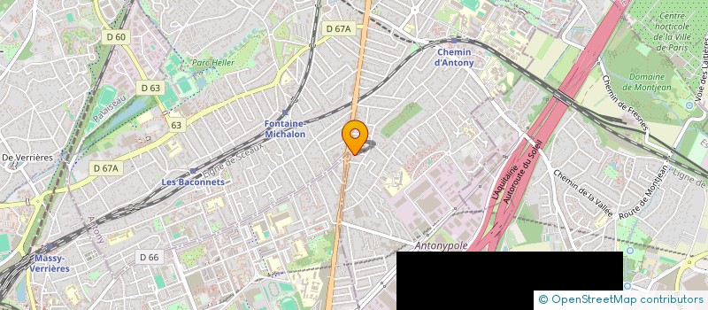 localisation de l'entreprise MADAME LIUBA LIUBA CARUNTU à ANTONY