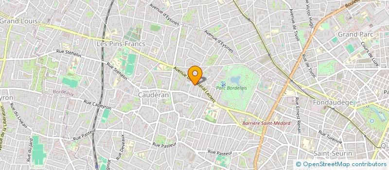 localisation de l'entreprise MADAME LIUBA MARDARI  BORDEAUX