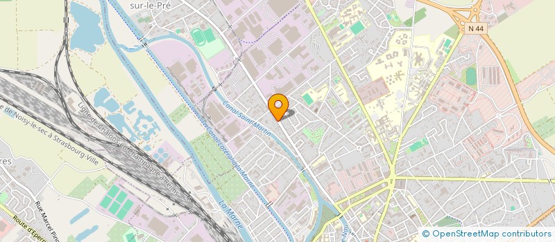 localisation de l'entreprise MADAME LIUBOU BIALEVICH  CHALONS-EN-CHAMPAGNE