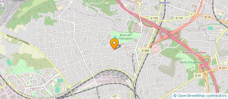 localisation de l'entreprise MADAME LIUBOV JURAVLIOVA à ARGENTEUIL