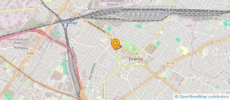 localisation de l'entreprise MADAME LIUDMILA CRISTEA à DRANCY