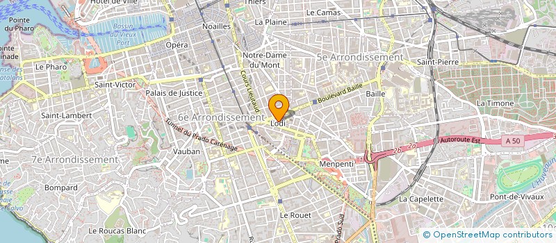 localisation de l'entreprise MADAME LIUDMILA IVASIUK  MARSEILLE