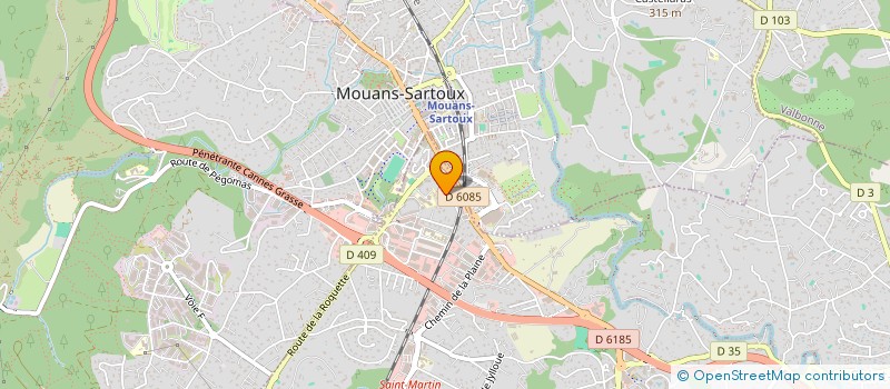 localisation de l'entreprise MADAME LIUDMILA KRASNUKHA à MOUGINS