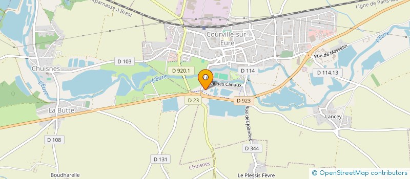 localisation de l'entreprise MADAME LIUDMILA MALYARCHUK à COURVILLE-SUR-EURE
