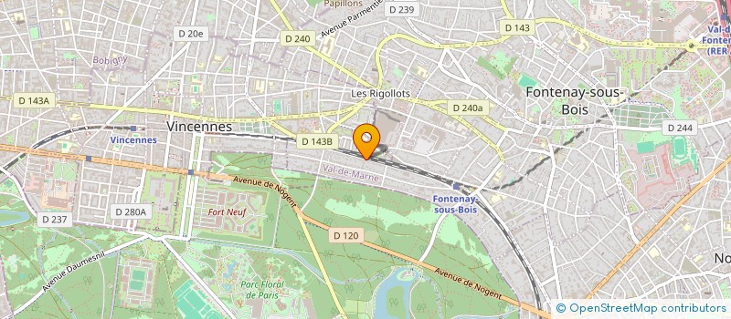 localisation de l'entreprise MADAME LIUDMILA SEMITKO à FONTENAY-SOUS-BOIS
