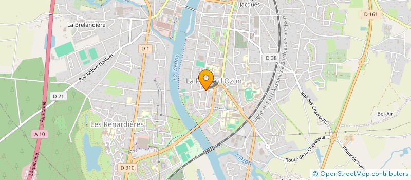 localisation de l'entreprise MADAME LIUDMYLA DRUZINA  CHATELLERAULT