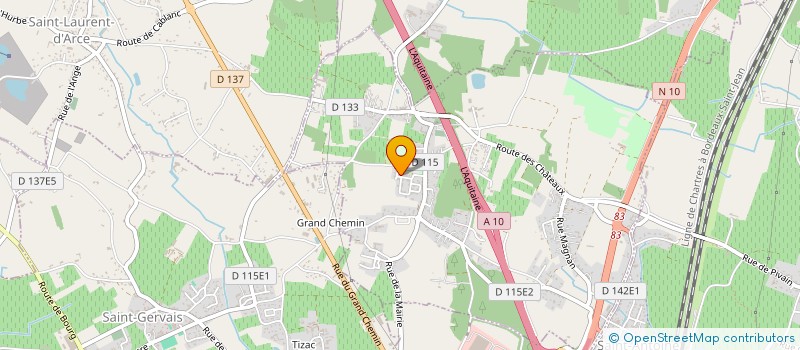 localisation de l'entreprise MADAME LIUDMYLA KOLOMIIETS  VIRSAC