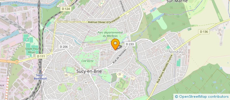 localisation de l'entreprise MADAME LIUDMYLA ROMANYSHYN  SUCY-EN-BRIE