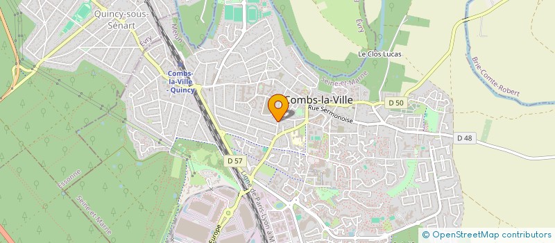 localisation de l'entreprise MADAME LIV HANROT  COMBS-LA-VILLE