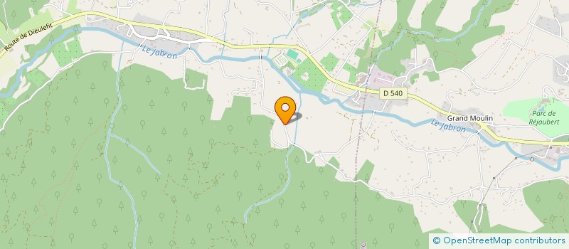 localisation de l'entreprise MADAME LIVIA BARASZ  LE POET-LAVAL