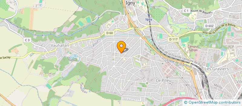 localisation de l'entreprise MADAME LIVIA BEAUDEY  IGNY